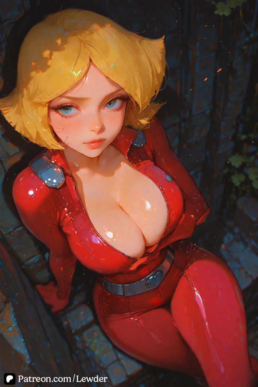 1girls ai_generated ass ass_focus ass_grab big_ass big_breasts blonde_hair blush breast_grab breasts closed_mouth clothes clothing clover_(totally_spies) cute cute_face exposed_breasts female female_focus green_eyes large_ass large_breasts light-skinned_female light_skin long_hair looking_at_viewer nipples pink_nipples pussy sexy sexy_body sexy_female sitting totally_spies younger_female