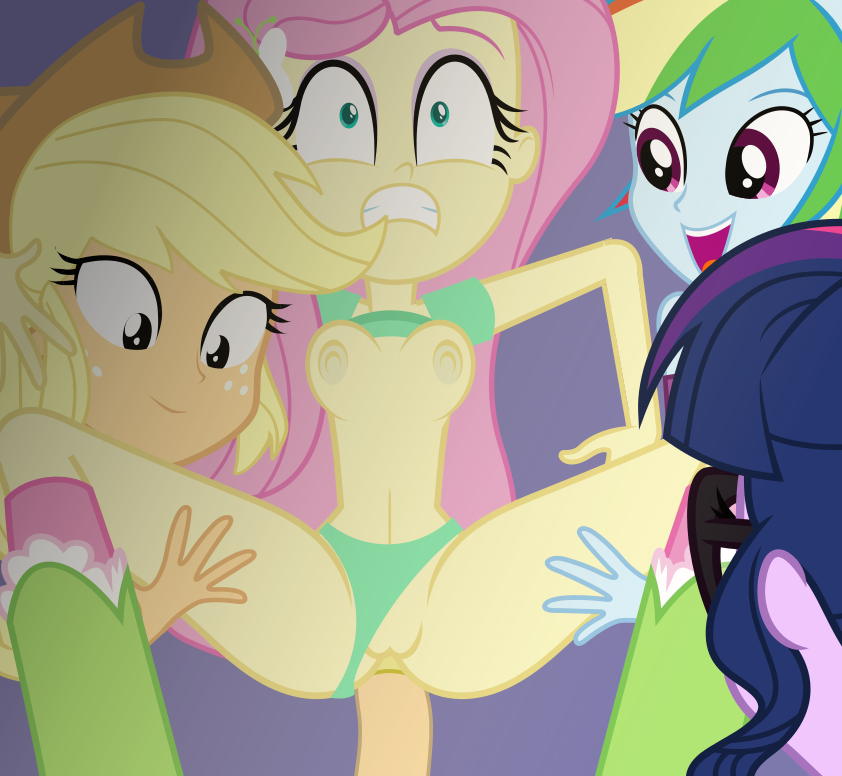 1boy 4girls accurate_art_style anal anal_penetration anal_sex applejack_(eg) ass bi_domination blonde_hair blue_body boots breasts breasts_out cheesepuffs clenched_teeth equestria_girls fear female femdom femsub fluttershy_(eg) friendship_is_magic group_sex human imminent_anal male medium_breasts multiple_girls my_little_pony nipples orange_body panties panties_aside penetration penis pink_hair purple_body purple_hair rainbow_dash_(eg) sci-twi sex simple_background small_ass smooth_skin straight twilight_sparkle_(mlp) underwear yellow_body yellow_skin