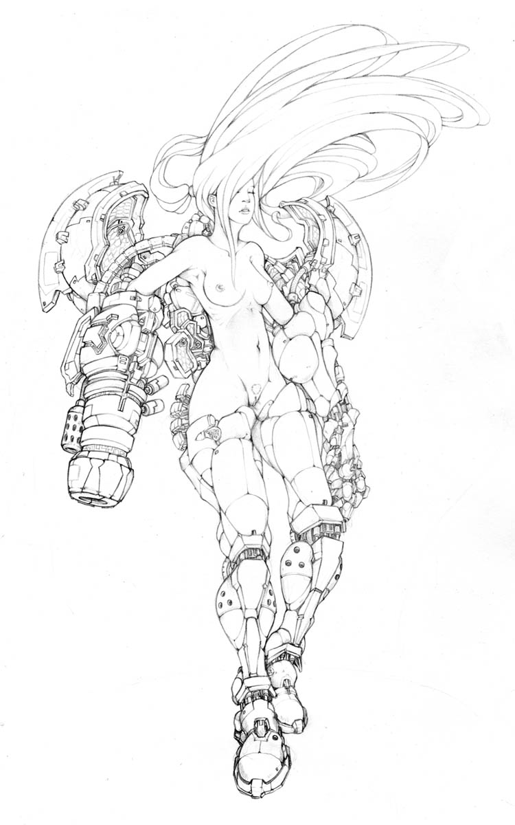 armor armored_samus black_and_white female female_only helmet helmet_with_visor human metroid monochrome muju nintendo samus_aran sketch solo tagme varia_suit varia_suit_helmet