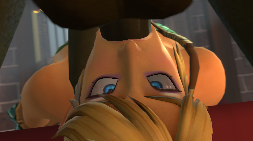 2boys 3d ahegao balls blonde_hair blowjob blue_eyes breath_of_the_wild canon_crossdressing crossdressing dark-skinned_male deepthroat eyes_open eyes_wide_open face_fucking fellatio femboy ganondorf gay gerudo_link girly hyrule_warriors interracial link link_(hyrule_warriors) looking_at_viewer male_ahegao mascara nintendo open_eyes oral penis protagonistsub_antagonistdom shamelessdeeg sword_swallowing_position tagme the_legend_of_zelda throat_swabbing trap upside-down wide_eyed yaoi