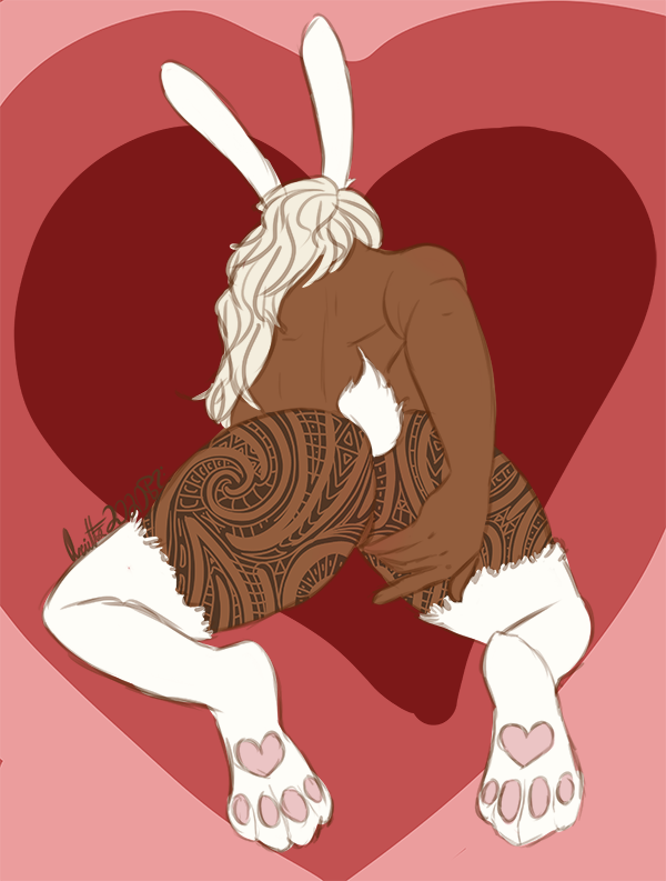 animal_humanoid female humanoid lagomorph lagomorph_humanoid leporid_humanoid mammal mammal_humanoid muscular rabbit_humanoid tattoo valena_(yusarie)