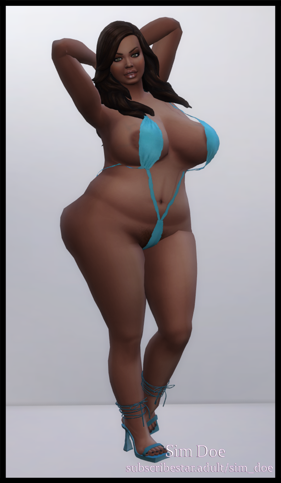 3d bbw big_breasts big_breasts big_breasts chubby chubby_female high_heels mexican mexican_female no_sex original_characters revealing_clothes revealing_outfit revealing_swimsuit sexy sexy_body sexy_pose sim_doe sims sims4 sims_4 sofia_alvarez(sim_doe) swimsuit swimwear the_sims the_sims_4 thick_thighs