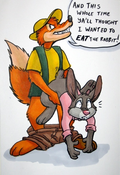 artist_request br'er_fox br'er_rabbit clothed_sex clothing disney male male_only song_of_the_south tagme yaoi