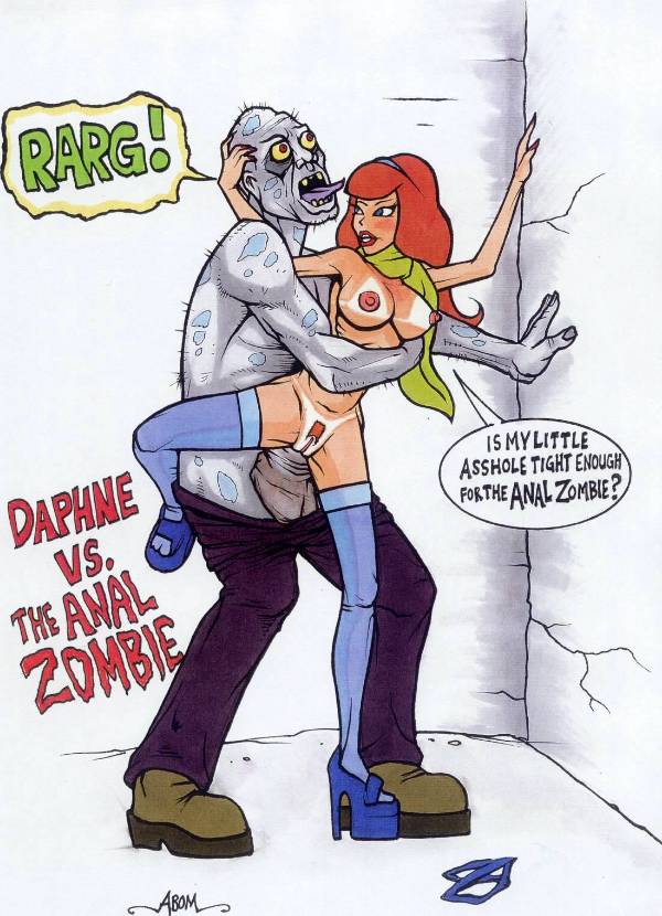 abom anal daphne_blake female hanna-barbera human male nipples pussy rape scooby-doo straight tagme zombie