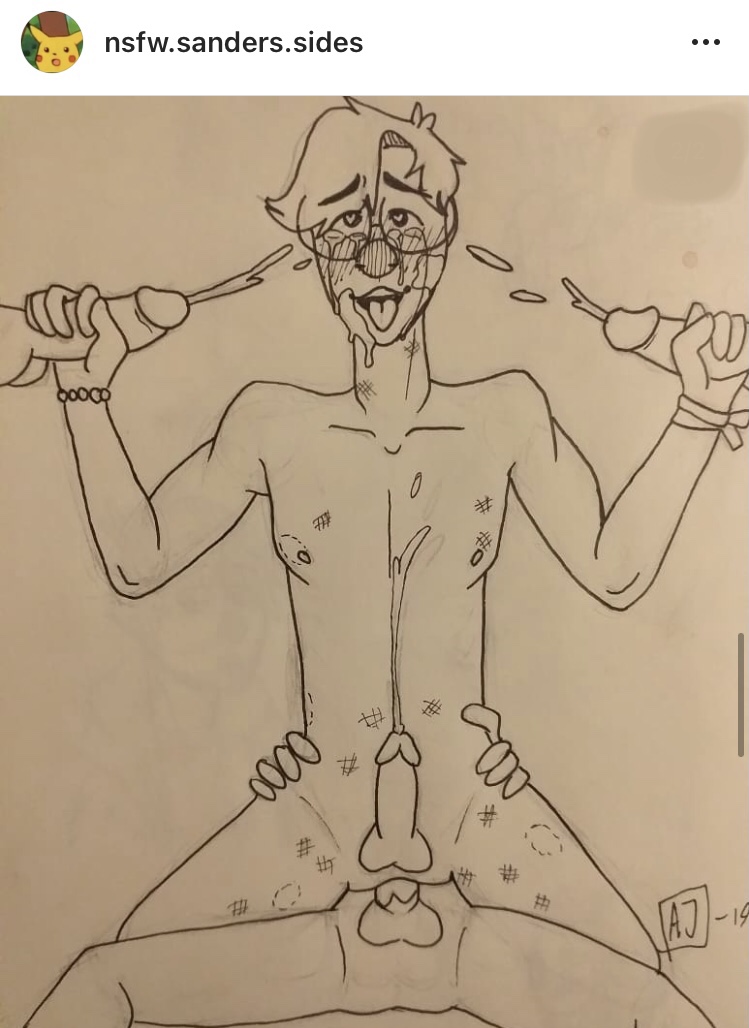 anal_orgasm anal_sex blush blush_lines blushing braclet bruise bruised bruises cum cum_in_ass cum_on_face cumshot gay gay_sex glasses_on_head glasses_only hand_drawn handjob hickey hickey_marks hickeys_on_pecs hickeys_on_thighs male_only orgasm_from_anal orgasm_from_handjob orgy sanders_sides sanders_sides_logan sanders_sides_patton sanders_sides_roman sanders_sides_virgil tagme tongue tongue_out yaoi