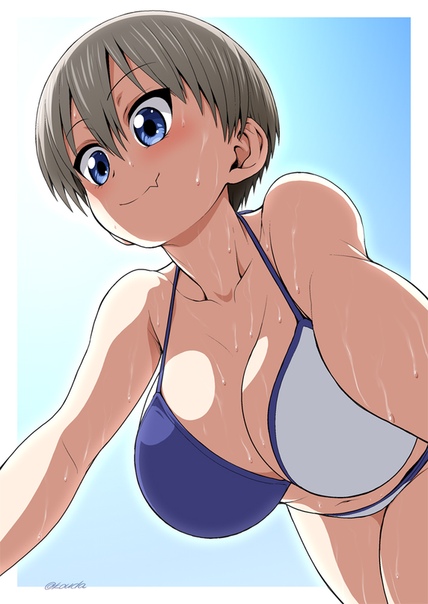 1girls, big breasts, breasts, female, tagme, uzaki hana, uzaki-chan wa asobitai!