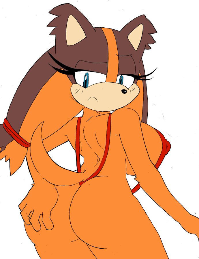 Sticks The Badger (Sonic (Series)) Rule 34 Image