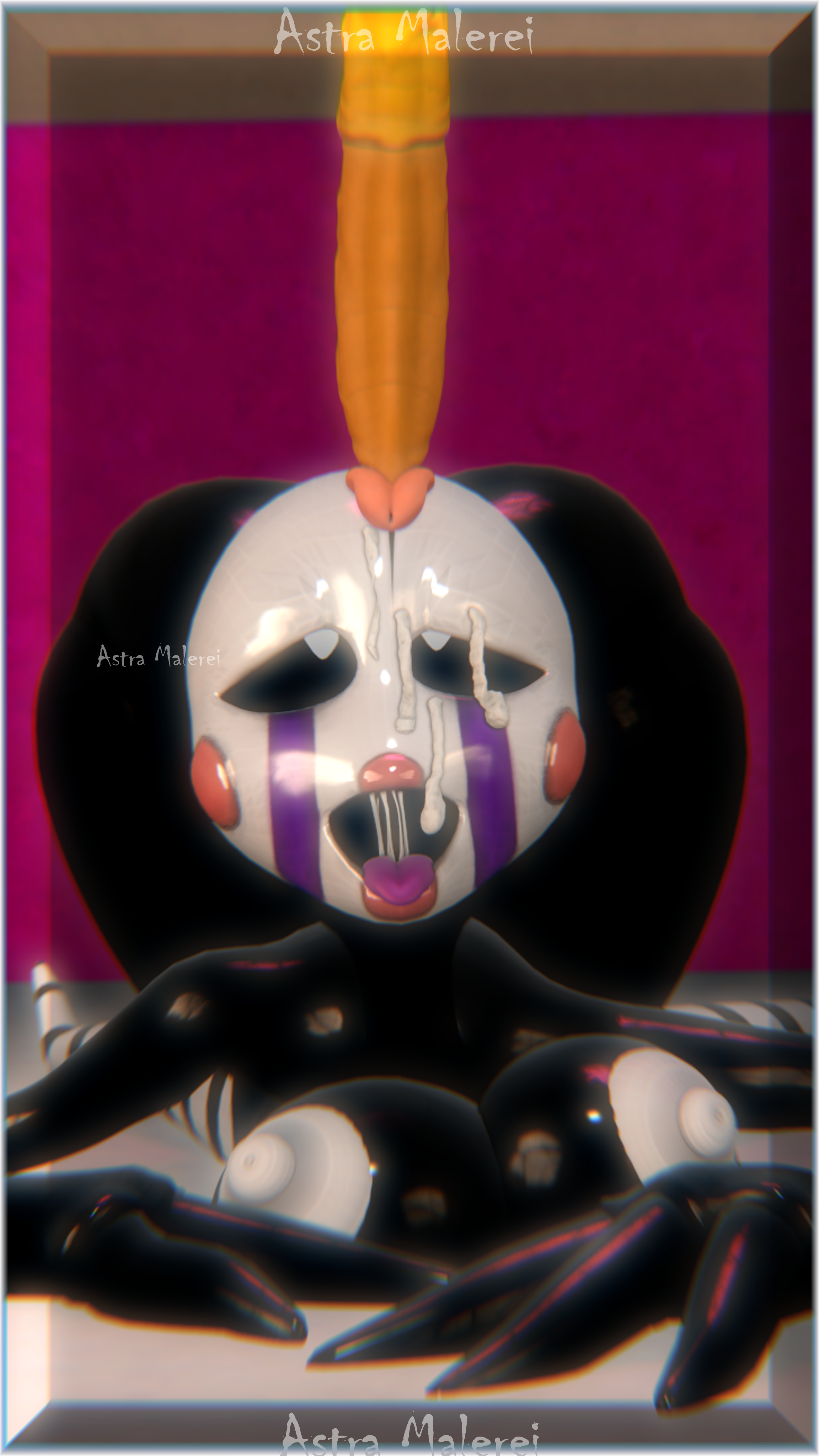 astra malerei, classic fnaf 2 marionette, classic fnaf 2 puppet, dee kennedy (dayshift at freddy's), female, five nights at freddy's, five nights at freddy's 2, fnaf, jack kennedy (dayshift at freddy's), male, marionette (fnaf), original fnaf 2 marionette, original fnaf 2 puppet, penis, puppet (fnaf), straight, tagme