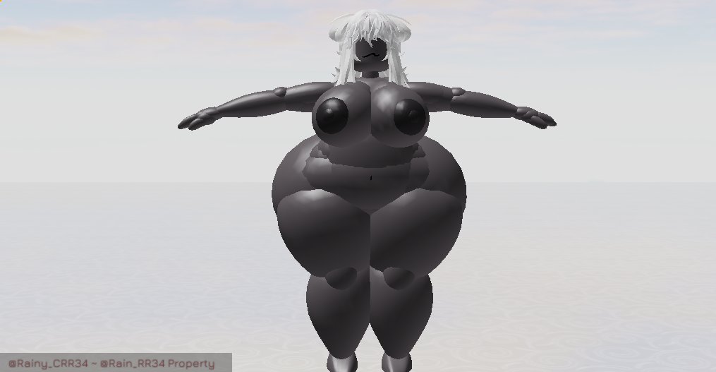 1girls 3d big_ass big_belly big_breasts big_butt big_hips big_thighs made_using_roblox nude rainy_rr34 roblox robloxian t-pose tagme