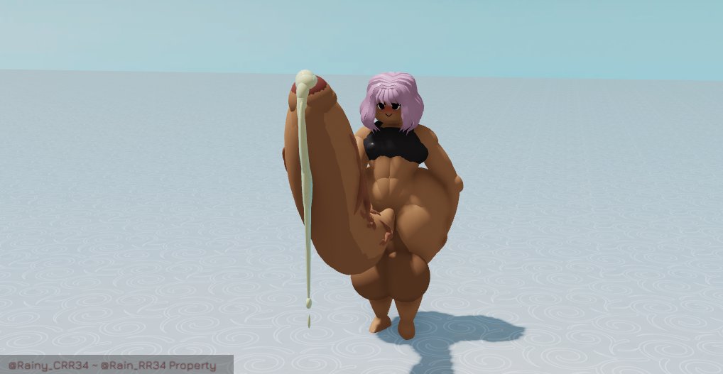 3d big_ass big_belly big_breasts big_butt big_hips big_thighs futa_only futanari hyper_penis made_using_roblox rainy_rr34 roblox tagme