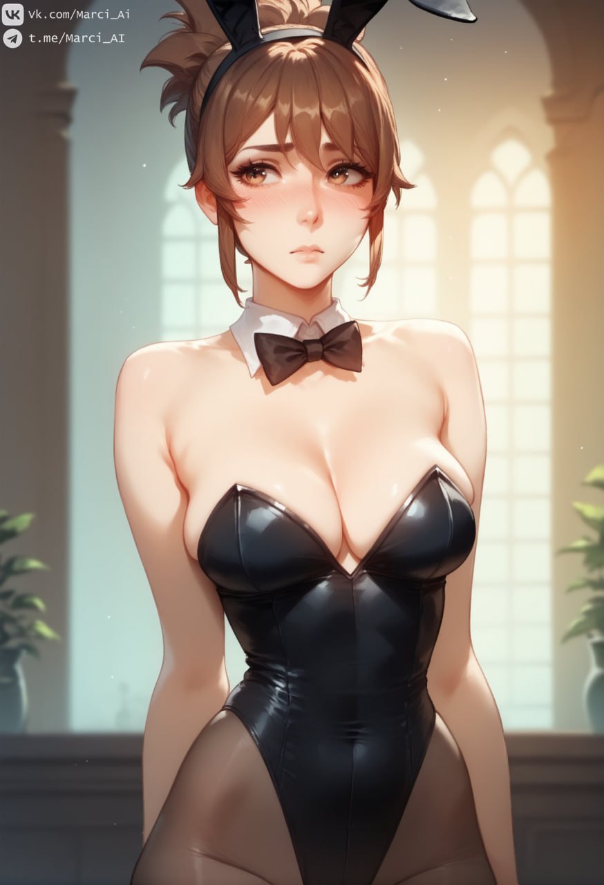 ai ai_generated animedrawing animegirl animemangagirl animestyle breasts bunny_girl bunnysuit dota dota2 dota2fanart dota2girls dota2heroes dota_2 dotadragonsblood gamecharacter gamefanart marci marci_(dota) marci_ai painting photoshop