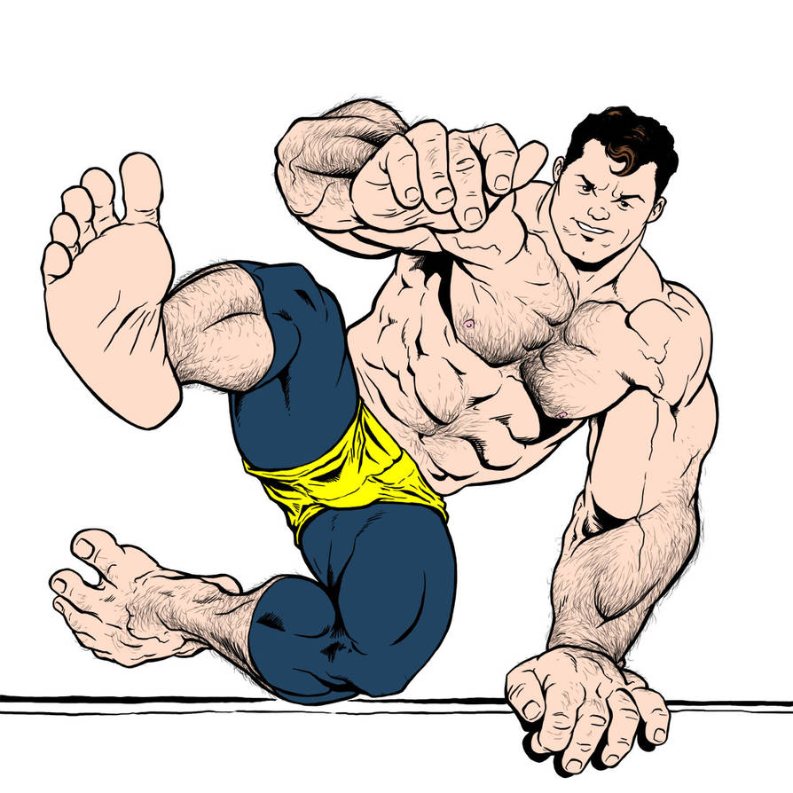 big_feet feet hairy_male hank_mccoy male_feet male_only marvel marvel_comics muscular mutant nmrosario no_visible_genitalia pants_only shirtless white_background x-men