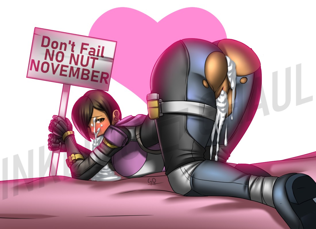 armor, ass, big ass, big breasts, blush, breasts, bungie, clothed, commission, cum, cum in ass, cum in mouth, cum in pussy, cum inside, dark skin, dark-skinned female, destiny (game), female, gary-q, guardian (destiny), hunter (destiny), no nut november, no nut sabotage, original character, presenting, pussy, short hair, tagme