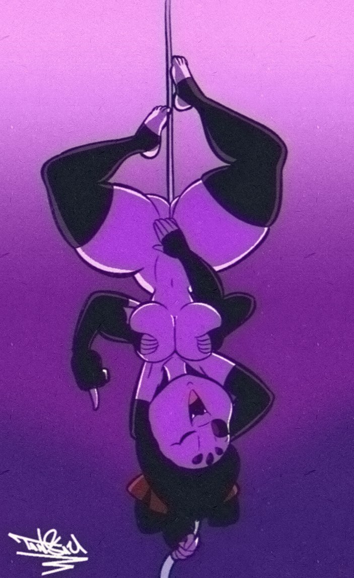 anthro, arachnid, armwear, arthropod, breast squish, breasts, clothing, elbow gloves, fangs, female, genitals, gloves, grin, hand on breast, hand on leg, hand on thigh, handwear, hi res, legwear, looking at viewer, mostly nude, muffet, multi arm, multi eye, multi limb, smile, solo, spider, squish, tansau, thigh highs, thigh squish, undertale, undertale (series), upside-down, video games