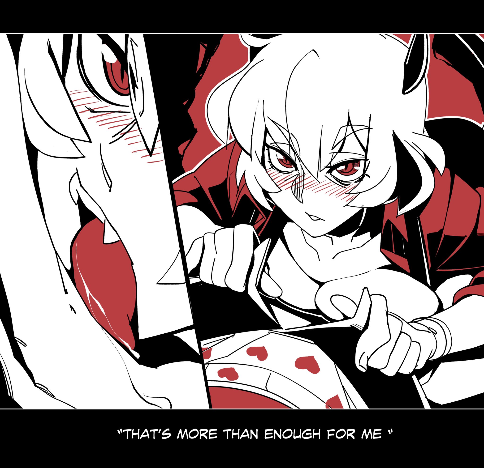 2020, big breasts, breasts, comic, demon, demon girl, female, helltaker, malina (helltaker), nisego, thick thighs, wide hips