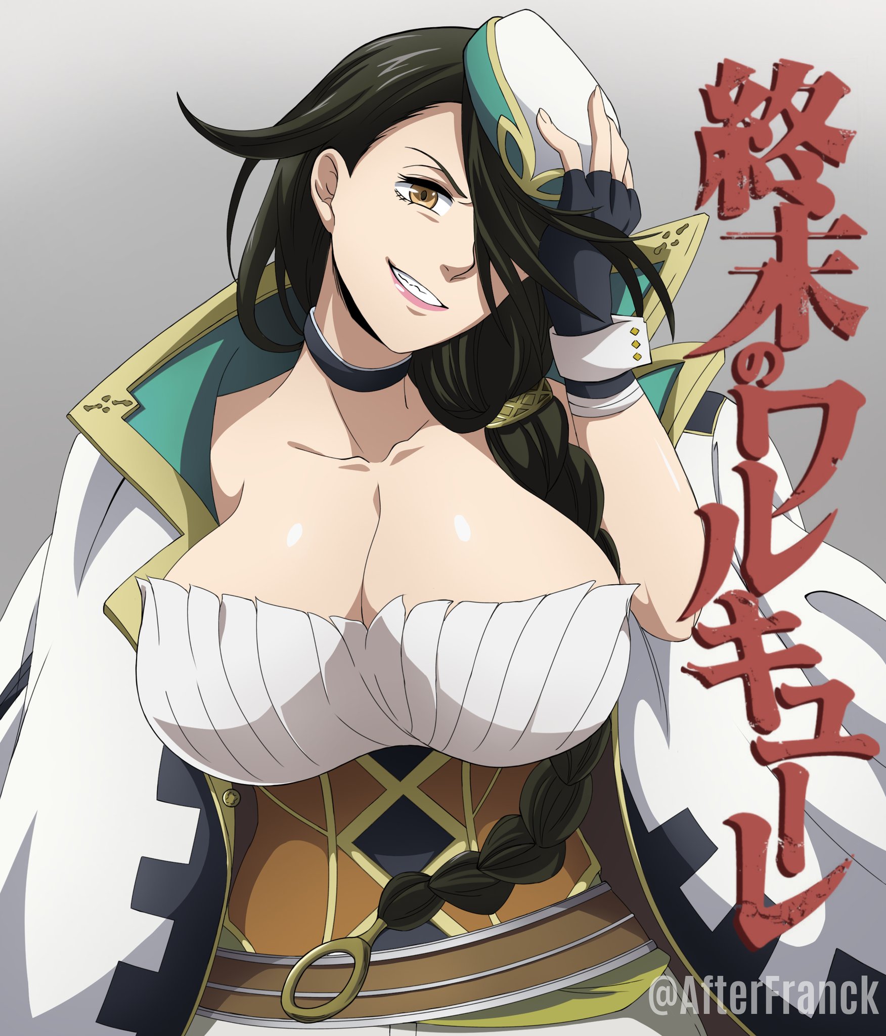 1girls, breasts, female, hrist (shuumatsu no valkyrie), large breasts, shuumatsu no valkyrie