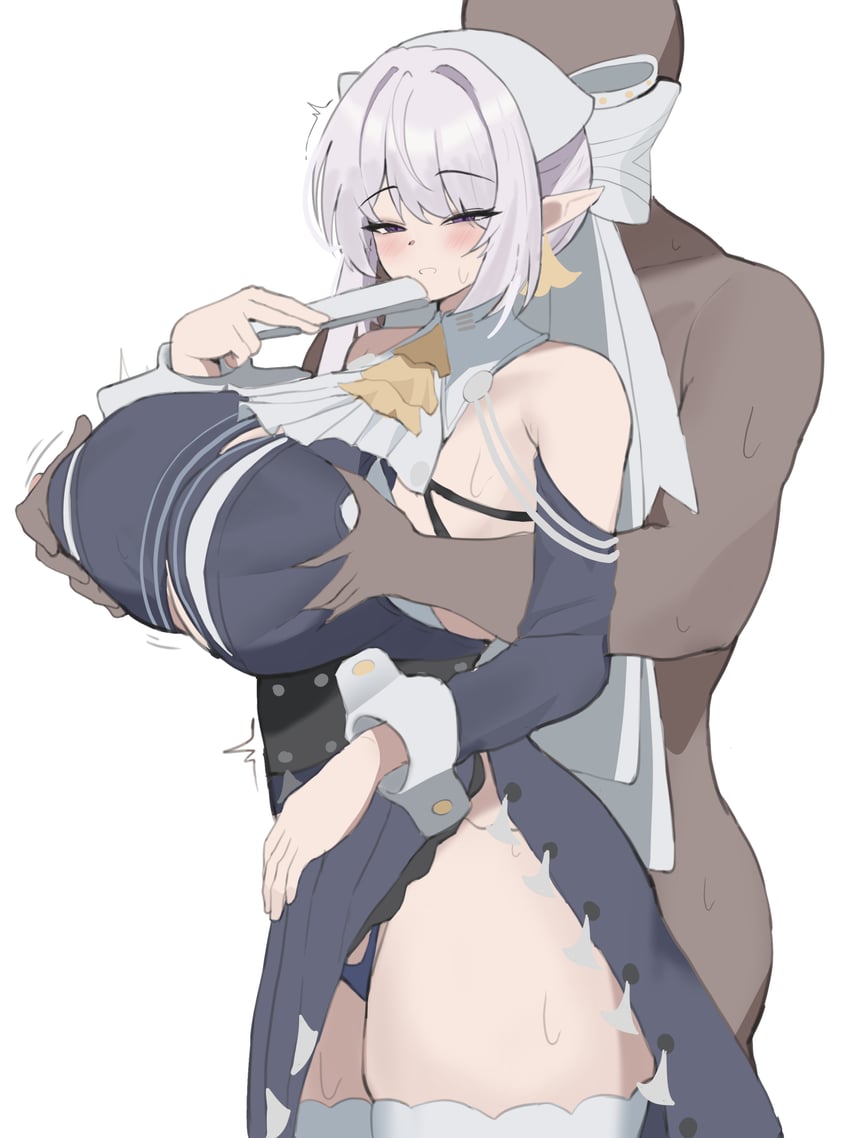 big_boobs big_thighs boobs boobs_bigger_than_head boobs_focus clothed cute_face sex sexy sexy_body velina_(zenless_zone_zero) velina_airgid zenless_zone_zero