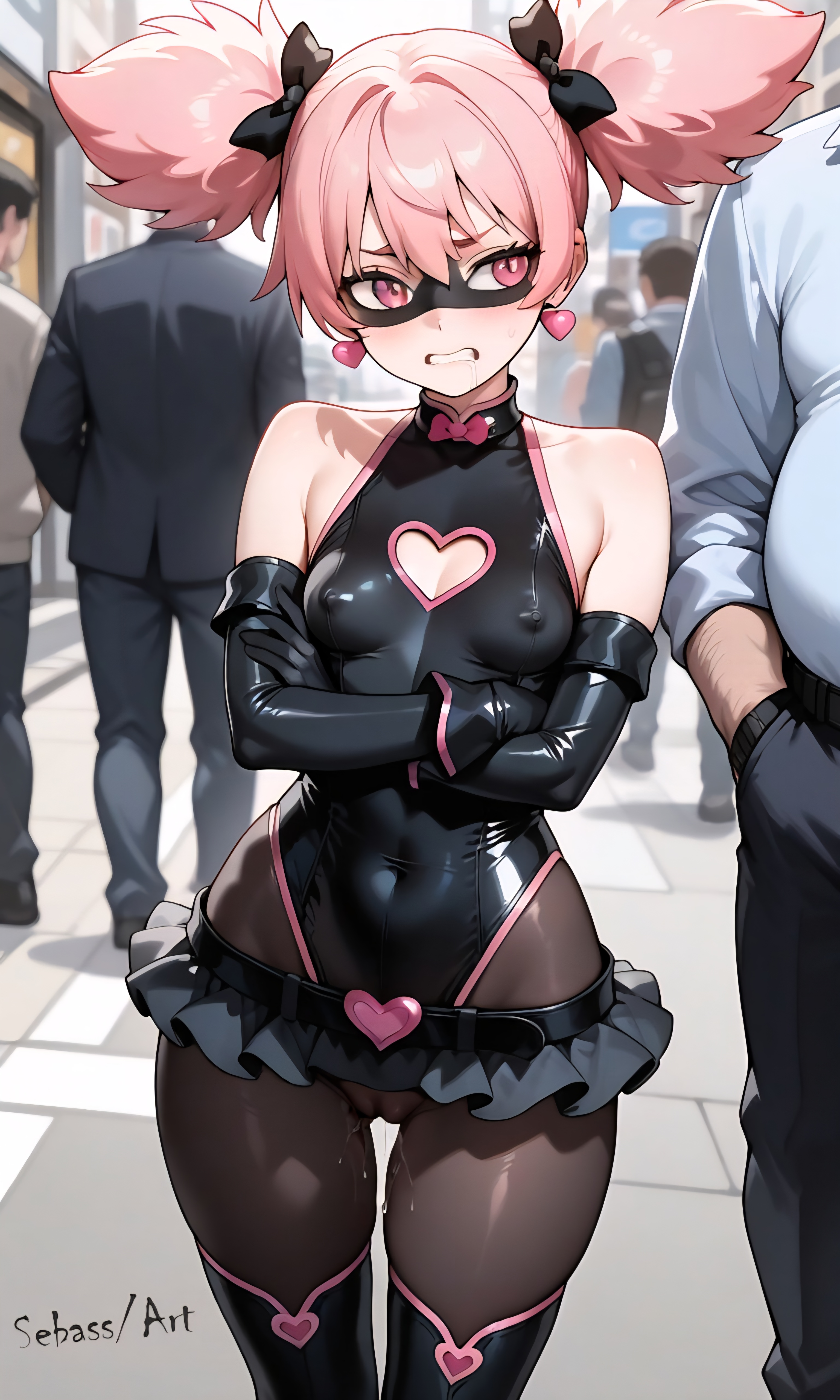 ai generated, beautiful, erect nipples, erect nipples under clothes, horny, leotard, my hero academia, paid reward available, pantyhose, petite, pop step, pussy juice, rose hair, sebassart, sexy, spandex, standing, superheroine