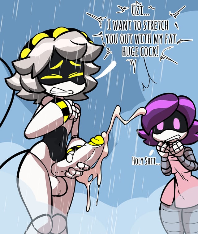 cum, ejaculation, english, english text, female, femboy, male, masturbation, murder drones, n (murder drones), robot, robot boy, robot girl, shower, tagme, tanniquito, towel, uzi (murder drones)