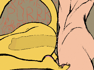 4:3, anal, anal sex, anal tugging, animated, anus grip, claws, deep anal, deep penetration, from behind, from behind position, gif, human, katia managan, khajiit, lifted tail, long penis, looping animation, muscular male, pink anus, pink pawpads, purring, short playtime, tagme, tail, toe claws, toe scrunch, veiny penis, x-ray, x-ray view, yellow body