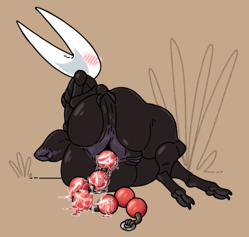 1girls, anal, anal beads, anal insertion, anal juice, anal sex, anus, arthropod, arthropod abdomen, arthropod abdomen genitalia, ass, barefoot, big anus, big ass, bodily fluids, completely nude, completely nude female, female, female only, full body, hollow knight, hornet (hollow knight), leitinhotop, naked, naked female, nude, nude female, pussy, rosary, rosary in ass, silksong, solo, solo female, thick thighs, torururuu