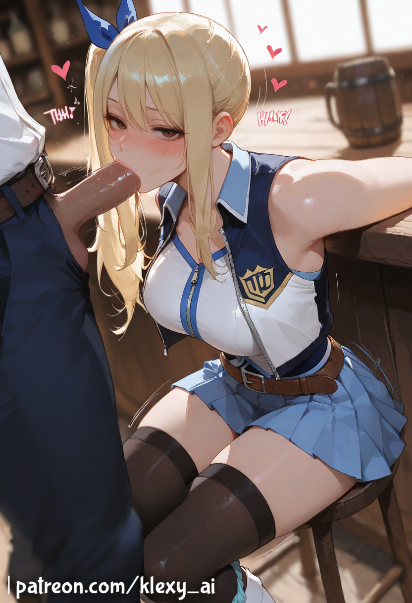 1boy, ai generated, blonde hair, blush, boobjob, breasts, brown eyes, cheating, cheating girlfriend, clitoris, collarbone, cuckold, cuckold pov, dark-skinned male, fairy tail, female, female on cloth, hetero, interracial, klexyai, large breasts, light, light skin, light-skinned female, long hair, looking at viewer, lucy heartfilia, lying, male, missionary, navel, nipples, nude, open mouth, penis, penis in mouth, pink nails, pov, pussy, pussy juice, sex, solo focus, straight, sucking penis, sweat, thighs, twintails, uncensored, vaginal penetration, veins, veiny penis