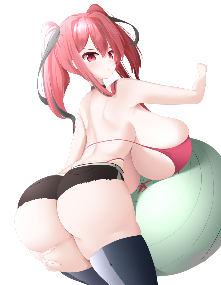 azur lane, big breasts, breasts, bremerton (azur lane), female, nicorima, no background, tagme