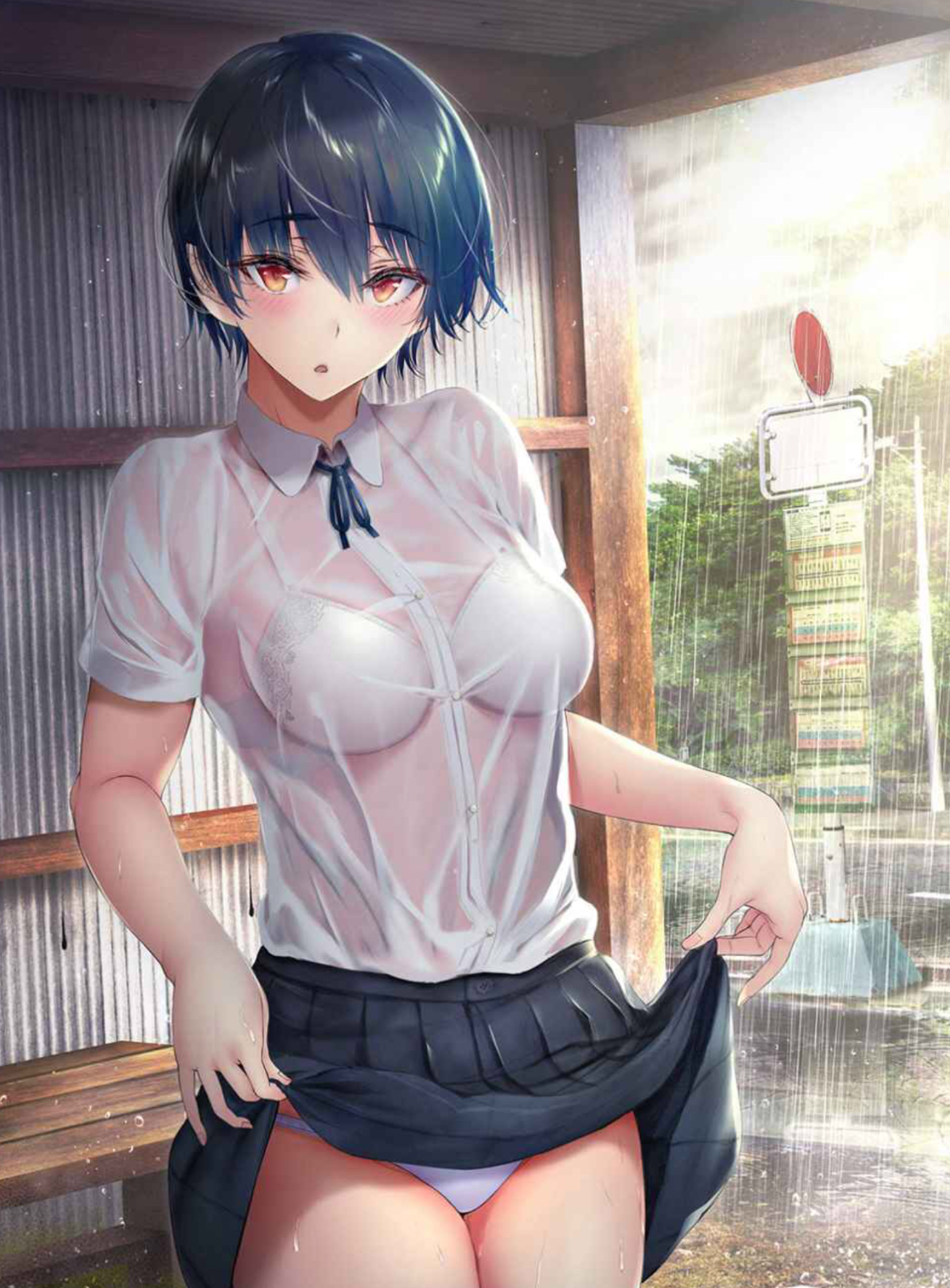 female, female focus, female only, gentsuki, original