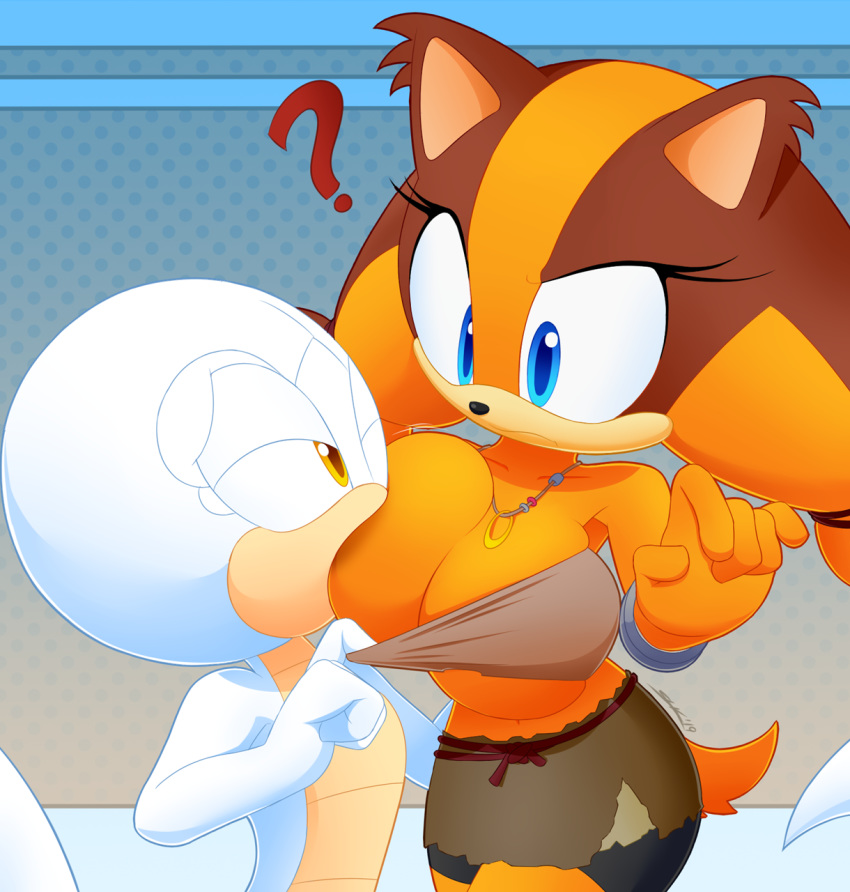 ?, 1girls, anthro, badger, big breasts, blue eyes, breast sucking, breastfeeding, breasts, brown fur, cleavage, clothed, clothed female, clothing, female, fur, hi res, larger female, male, mammal, mobian (species), mustelid, musteline, one breast out, reptile, scalie, sega, slickehedge, smaller male, snake, sonic (series), sonic boom, sonic the hedgehog (series), sticks the badger, sticks the jungle badger, sticks the tejon, straight, video games, yellow eyes