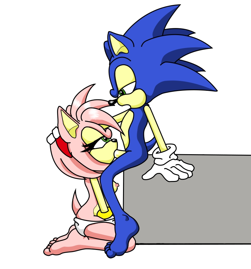 amy_rose anthro barefoot feet fellatio female fur hedgehog male mammal oral penis sonic_(series) sonic_the_hedgehog sonikdude750 straight