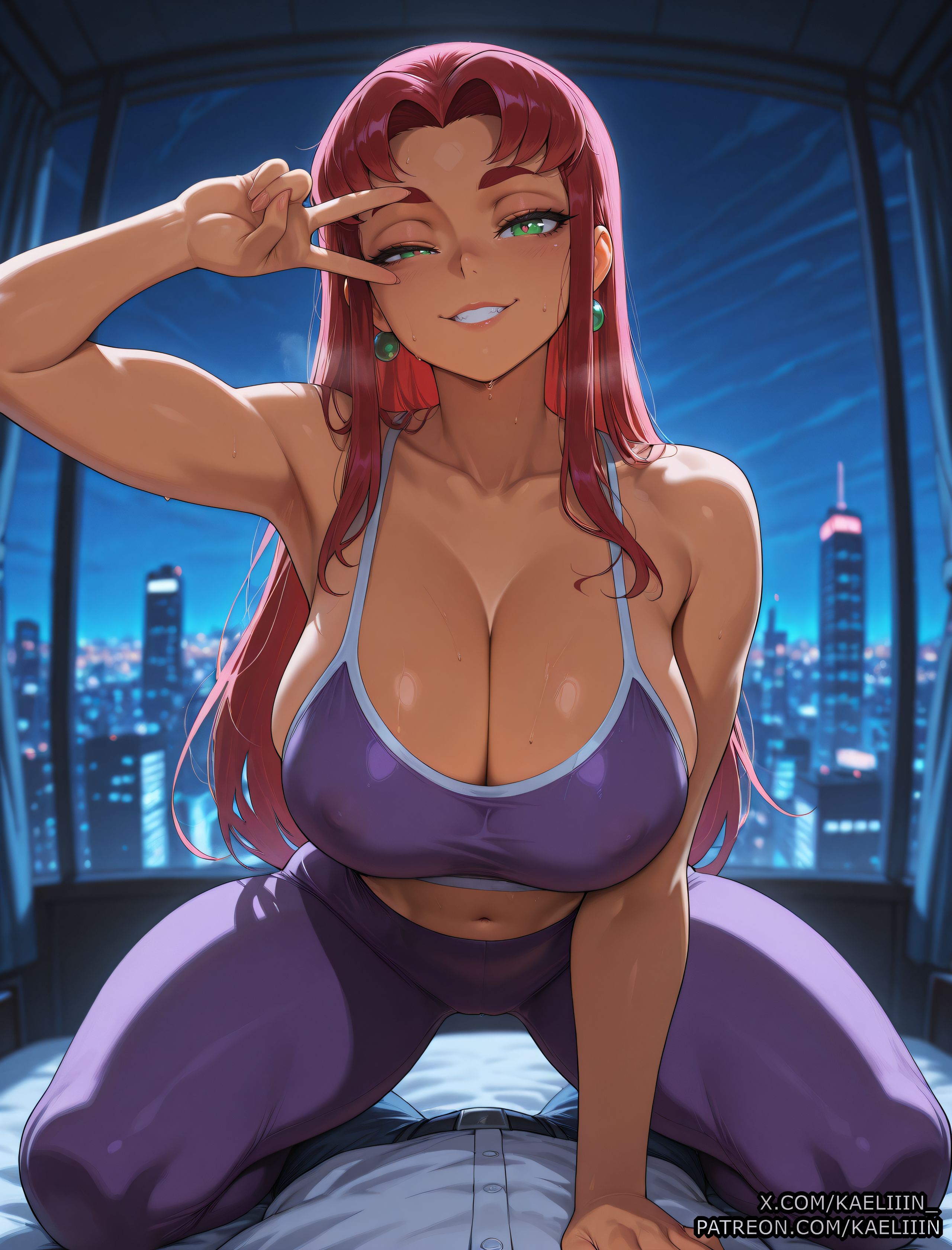 1girls, ai assisted, ai generated, anime, anime style, ass, big ass, big breasts, boobs, breasts, clitoris, cum, cum in ass, cum in mouth, cum in pussy, curvaceous, curvaceous body, curvaceous female, curvaceous figure, dc, dc comics, female, female focus, female only, fit female, girly, hourglass figure, huge ass, huge breasts, kaeliiin, motion lines, navel, pussy, pussy juice, sex, sexy, shiny, solo, solo focus, starfire, teen titans, uncensored, vagina, voluptuous, voluptuous female, waifu, waifu diffusion