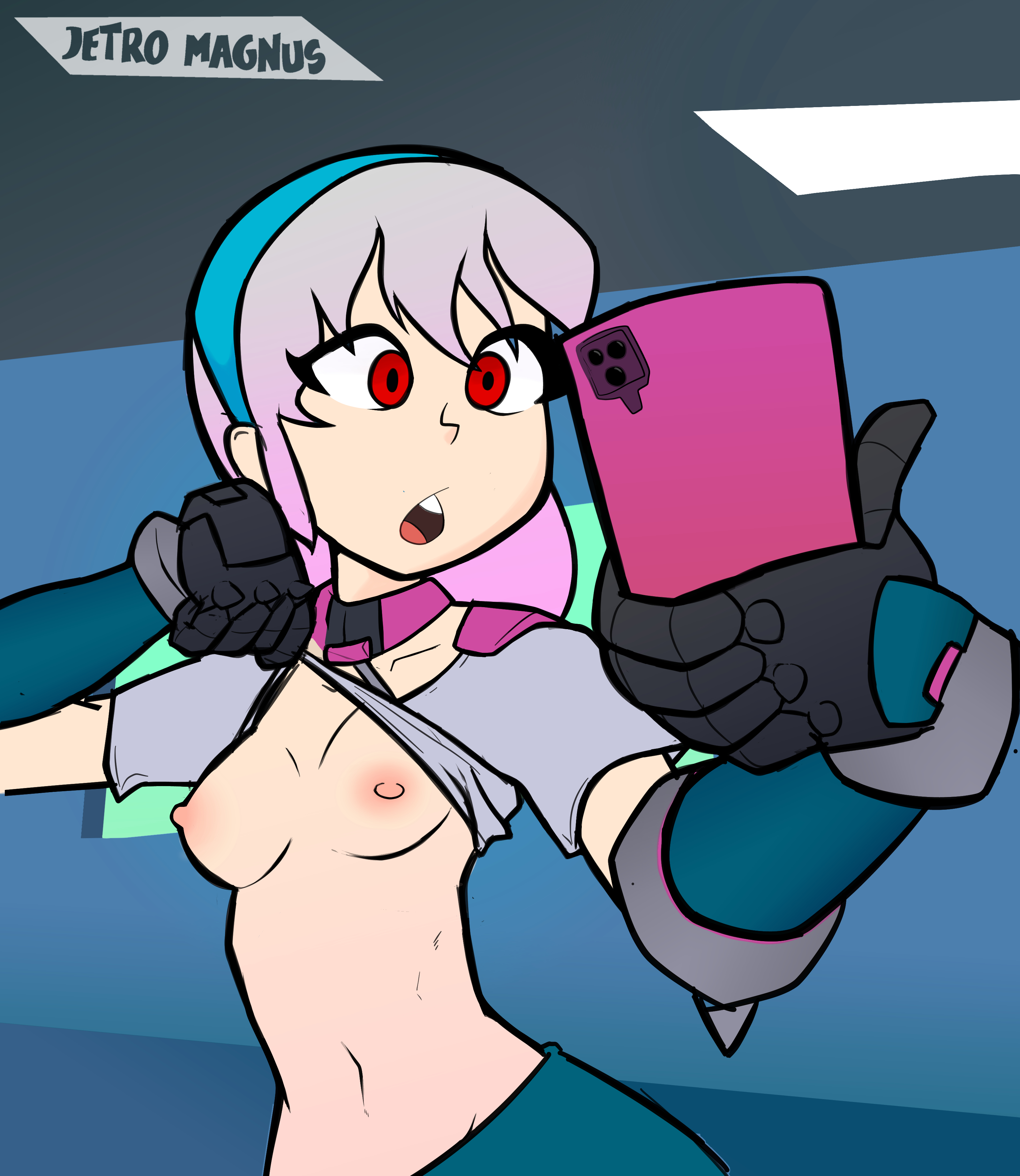 breasts, female, fortnite, lexa (fortnite), nipples, og lexa (fortnite), open mouth, tagme