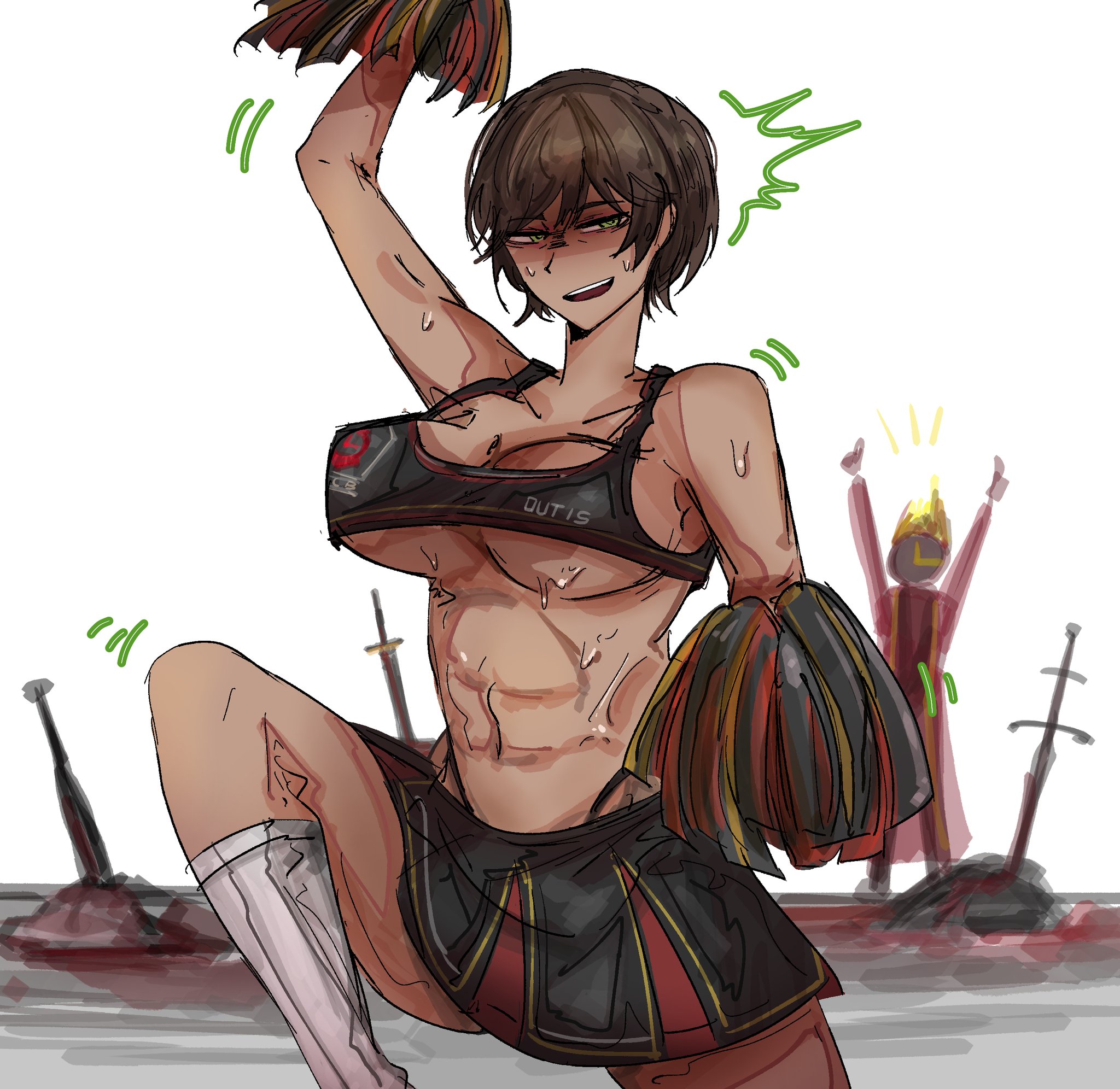 ambiguous gender, arczaeon, cheerleader, dante (limbus company), limbus company, outis (limbus company), project moon, tagme