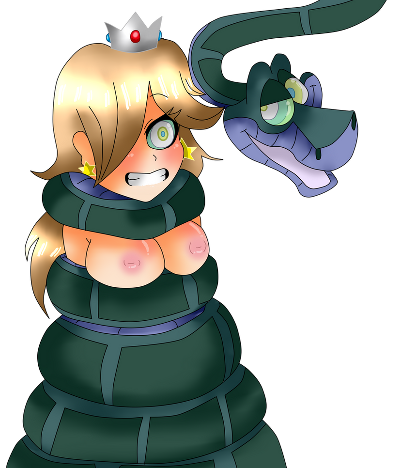 brainwashing breasts choking coiling hypnosis kaa_(jungle_book) mind_control mindless nipples rosalina snake super_mario_galaxy