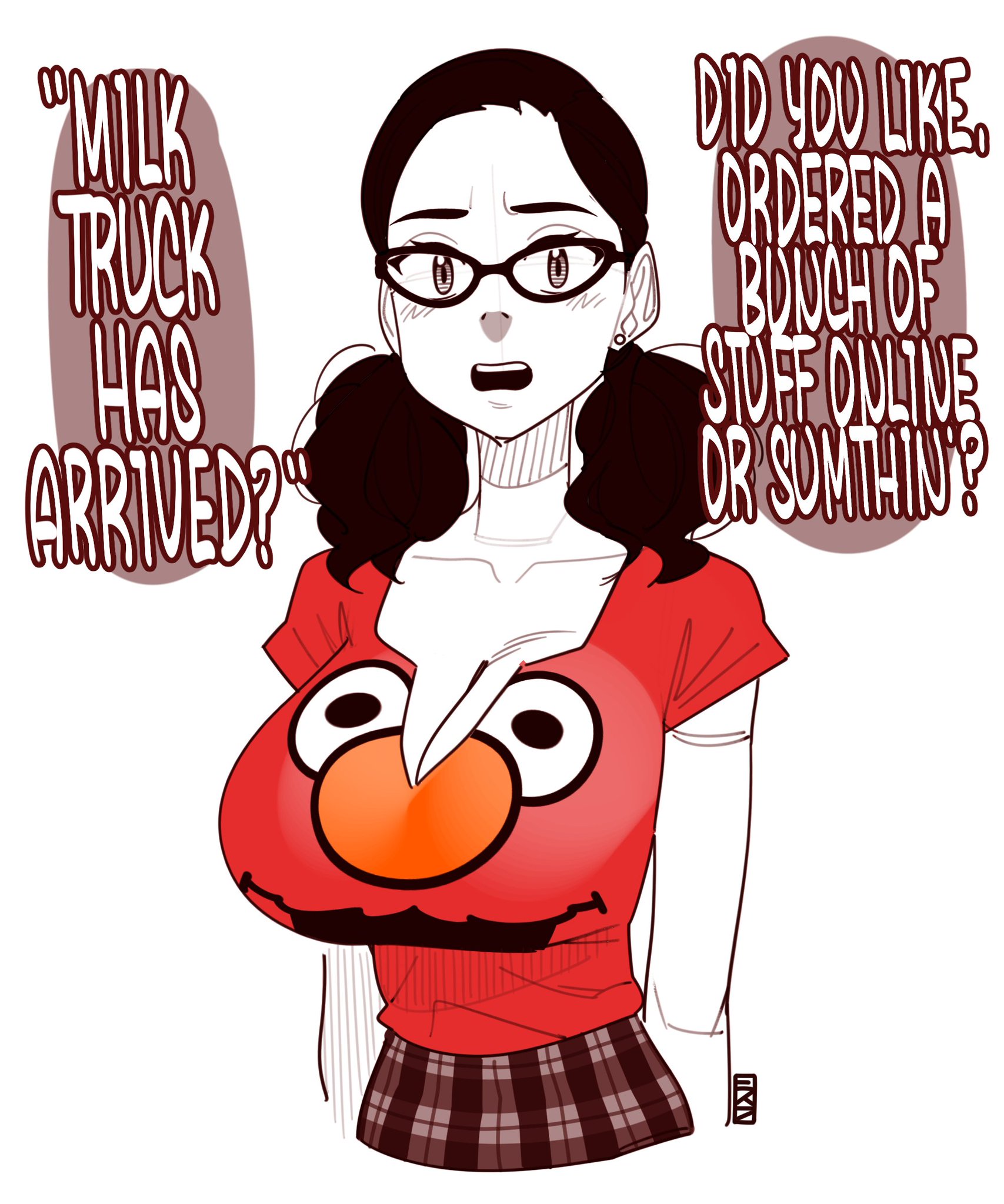 1girls, big ass, big breasts, breasts, cleavage, clothed female, curvaceous, curvy, curvy figure, digital media (artwork), ekz, ekz (robotekz), elmo, female, female only, hips, hourglass figure, huge ass, huge breasts, katy perry, large ass, large breasts, legs, light skin, light-skinned female, looking at viewer, mature, mature female, maureen diccico, saturday night live, sesame street, slim waist, solo, thick, thick hips, thick legs, thick thighs, thighs, voluptuous, waist, wide hips