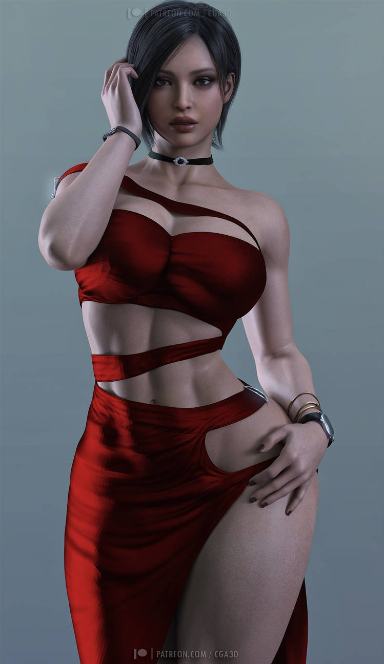 1girls, 3d, abs, ada wong, ada wong (adriana), asian, asian female, ass, big ass, big breasts, biohazard, black hair, bracelets, breasts, bubble ass, bubble butt, capcom, cga3d, choker, curvaceous, curvy female, curvy figure, dress, erotichris, female, female abs, female only, huge breasts, muscular, muscular female, resident evil, resident evil 2, resident evil 2 remake, resident evil 4, resident evil 4 remake, short hair, solo, thick ass, thick thighs, tight clothing, tight dress, toned, toned legs, voluptuous, voluptuous female, wide hips