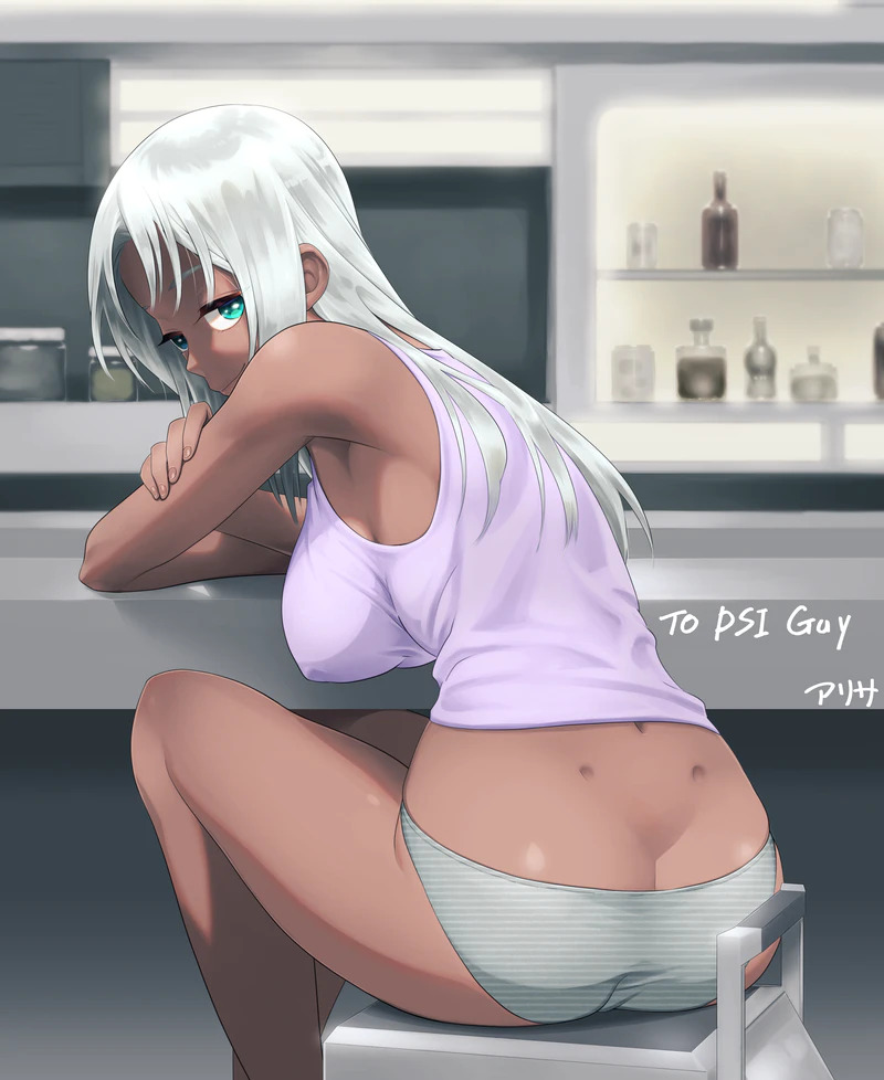 1girls ass dark-skinned_female dark_skin elma_(xenoblade_x) female female_only looking_back milky_tossy natto_soup nipples_visible_through_clothing solo tagme xenoblade_(series) xenoblade_chronicles_x