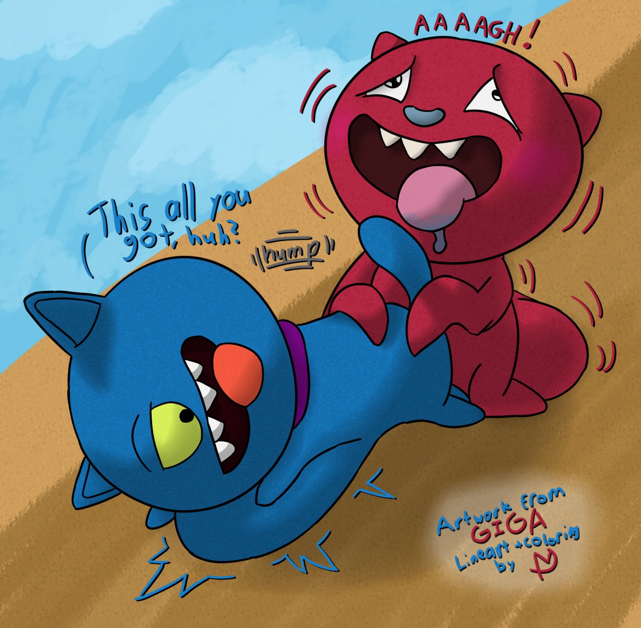 Uglydolls lou x nolan