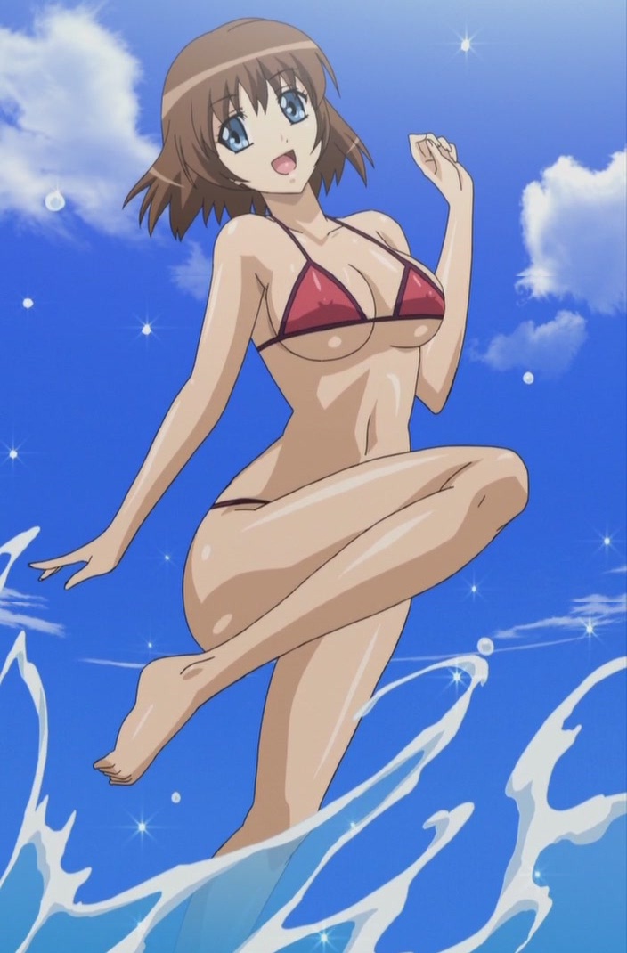 15_bishoujo_hyouryuuki 1girls female hikari_satake stitched swimsuit