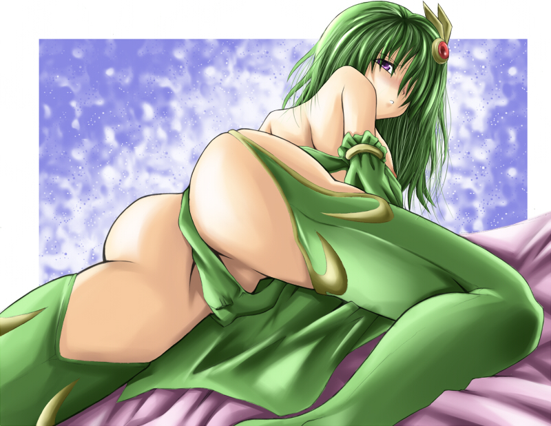 1girls female female_only final_fantasy final_fantasy_iv green_hair human rydia solo tagme yamada_(fanfantaisa)