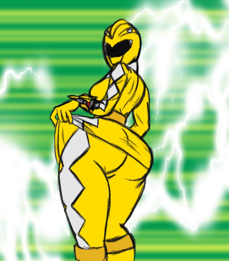 1girls, 2d, 2d (artwork), abare yellow, bakuryu sentai abaranger, big ass, big breasts, breasts, curvaceous, curvy, curvy figure, digital media (artwork), female, hips, huge ass, huge breasts, kira ford, large ass, large breasts, legs, power ranger, power rangers, power rangers dino thunder, slim waist, super sentai, superheroine, the hobo ranger, thick, thick hips, thick legs, thick thighs, thighs, voluptuous, waist, wide hips, yellow ranger, yellow ranger (dino thunder)