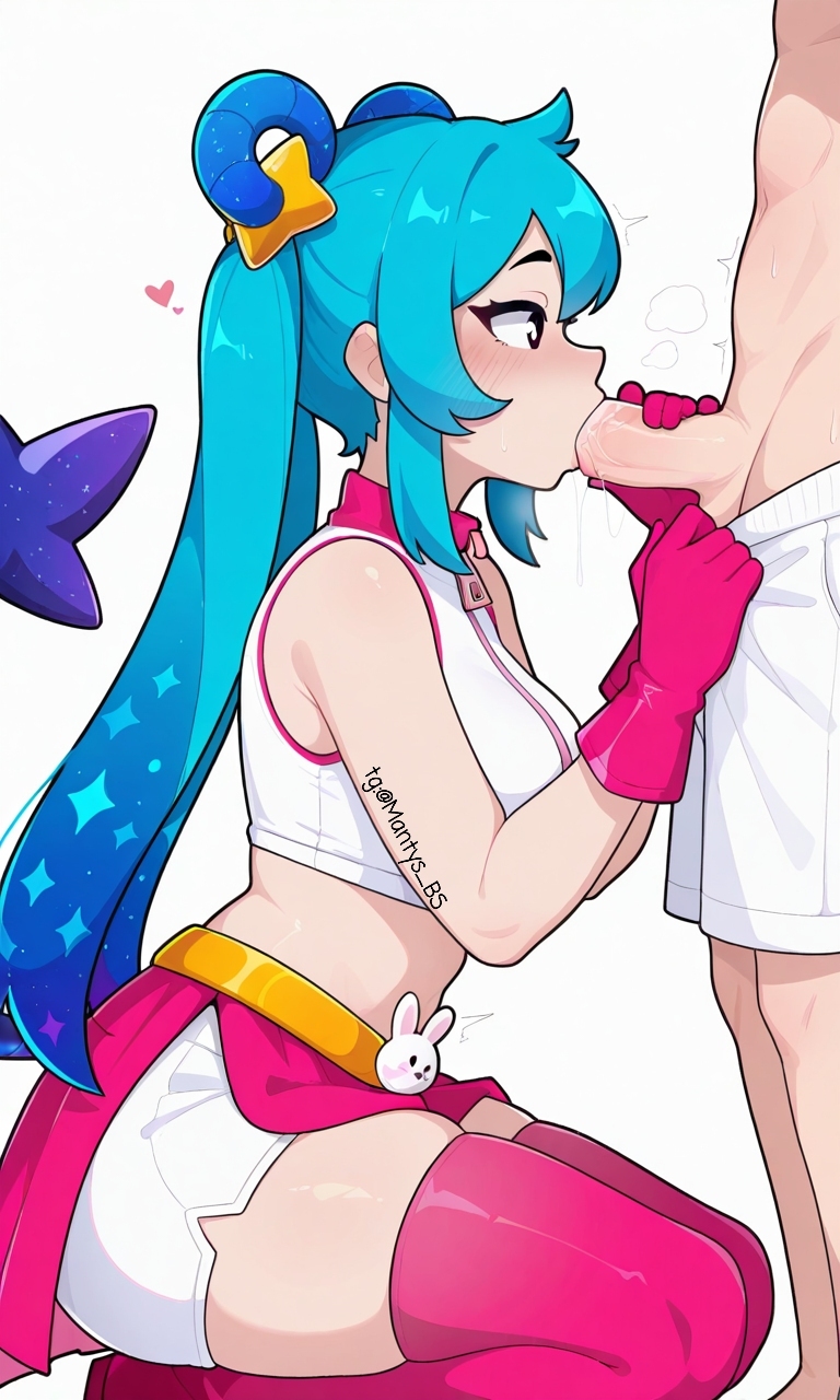 ai, ai art, ai generated, brawl stars, female, janet (brawl stars), lunar janet (brawl stars), tagme