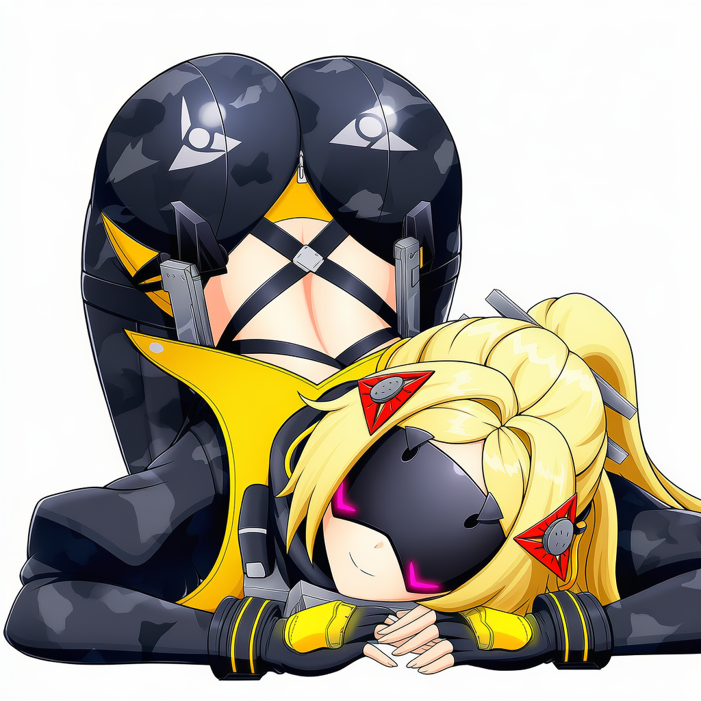 1girls, accurate art style, ai generated, ass, ass bigger than head, ass focus, ass up, blonde hair, bubble butt, clothed, curvy, curvy figure, cute, esrear, female, huge ass, laying down, looking at viewer, slim waist, smile, thick, thick ass, thick thighs, trigger (zenless zone zero), wide hips, zenless zone zero