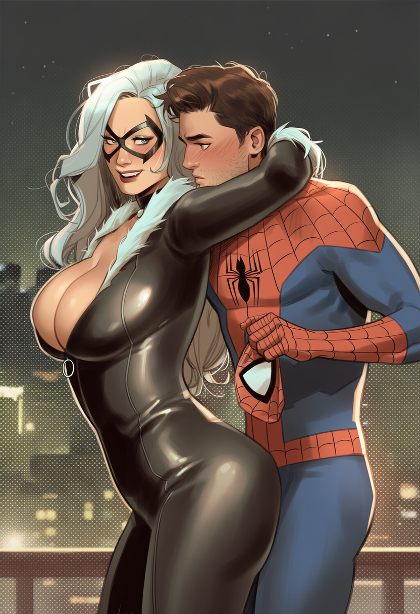 Black Cat (Marvel) Rule 34 Image