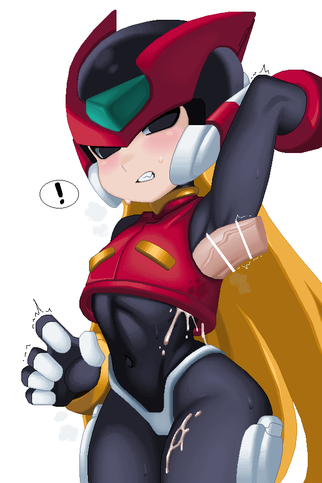 2boys android armpit_sex armpits capcom cum femboy male_only mega_man mega_man_zero penis riso robot thick_thighs thighs yaoi zero_(mega_man)