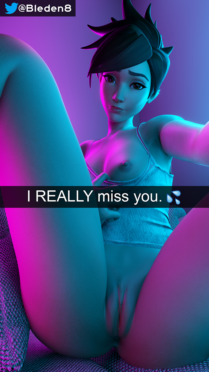 1girls 3d bleden breasts breasts_out eyelashes female female_only functionally_nude looking_at_viewer nude overwatch pussy snapchat spread_legs tagme tracer undressing wallpaper