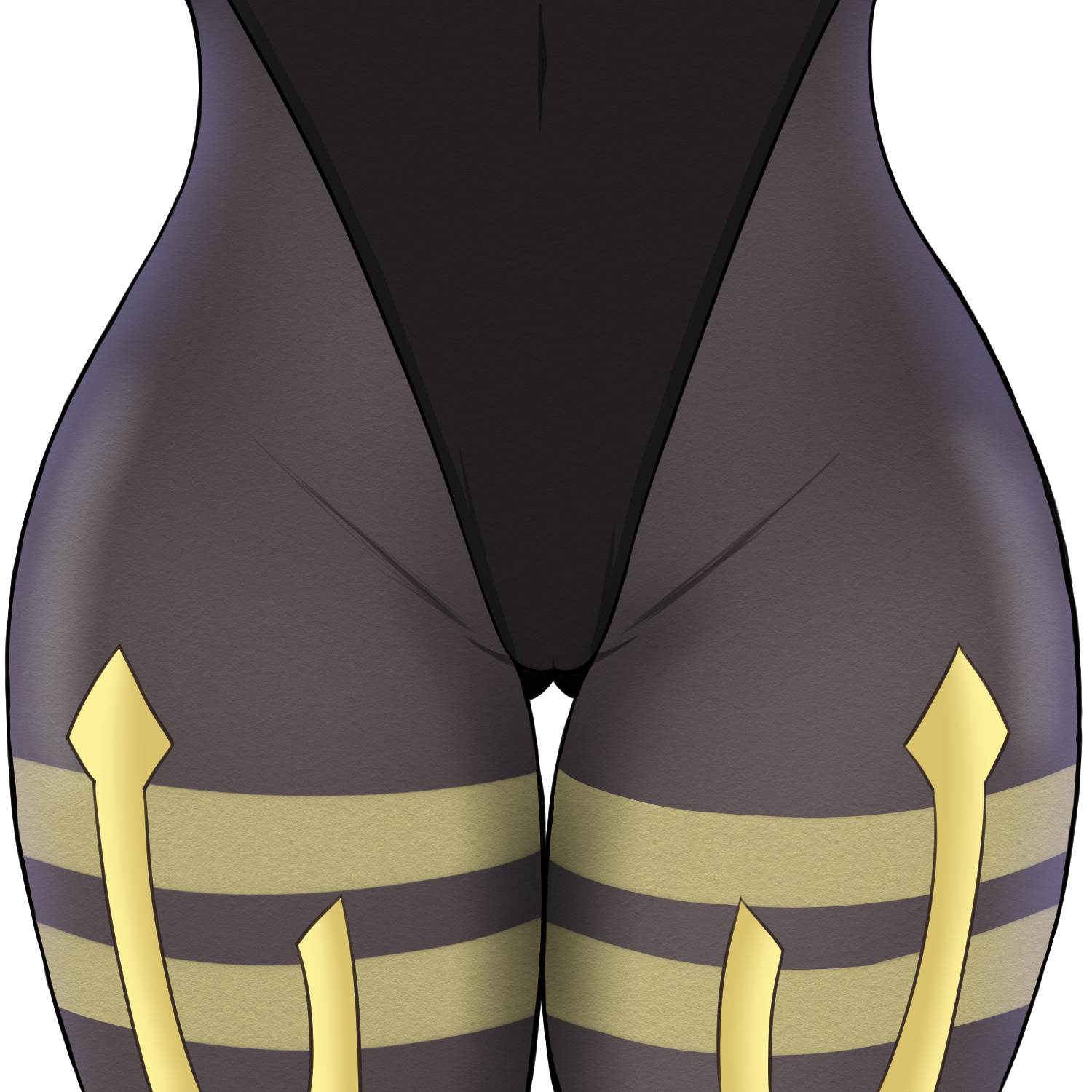 1girls, bodysuit, crotch, curvy, female, female only, ganyu (genshin impact), genshin impact, leotard, sena (artist), solo, solo female, thick, thick thighs, thighs, tight clothing, wide hips