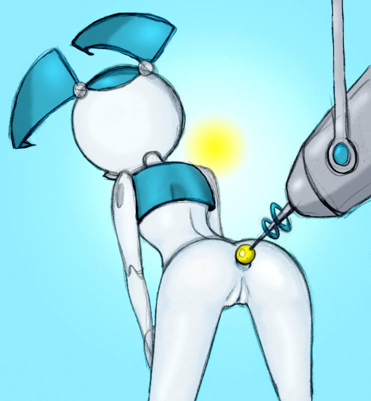 1girls 2d anus female female_only fluffy_(artist) genitals gynoid hourglass_figure humanoid jenny_wakeman my_life_as_a_teenage_robot pussy robot robot_girl robot_humanoid smooth_skin solo soubriquetrouge tagme teenager xj-9