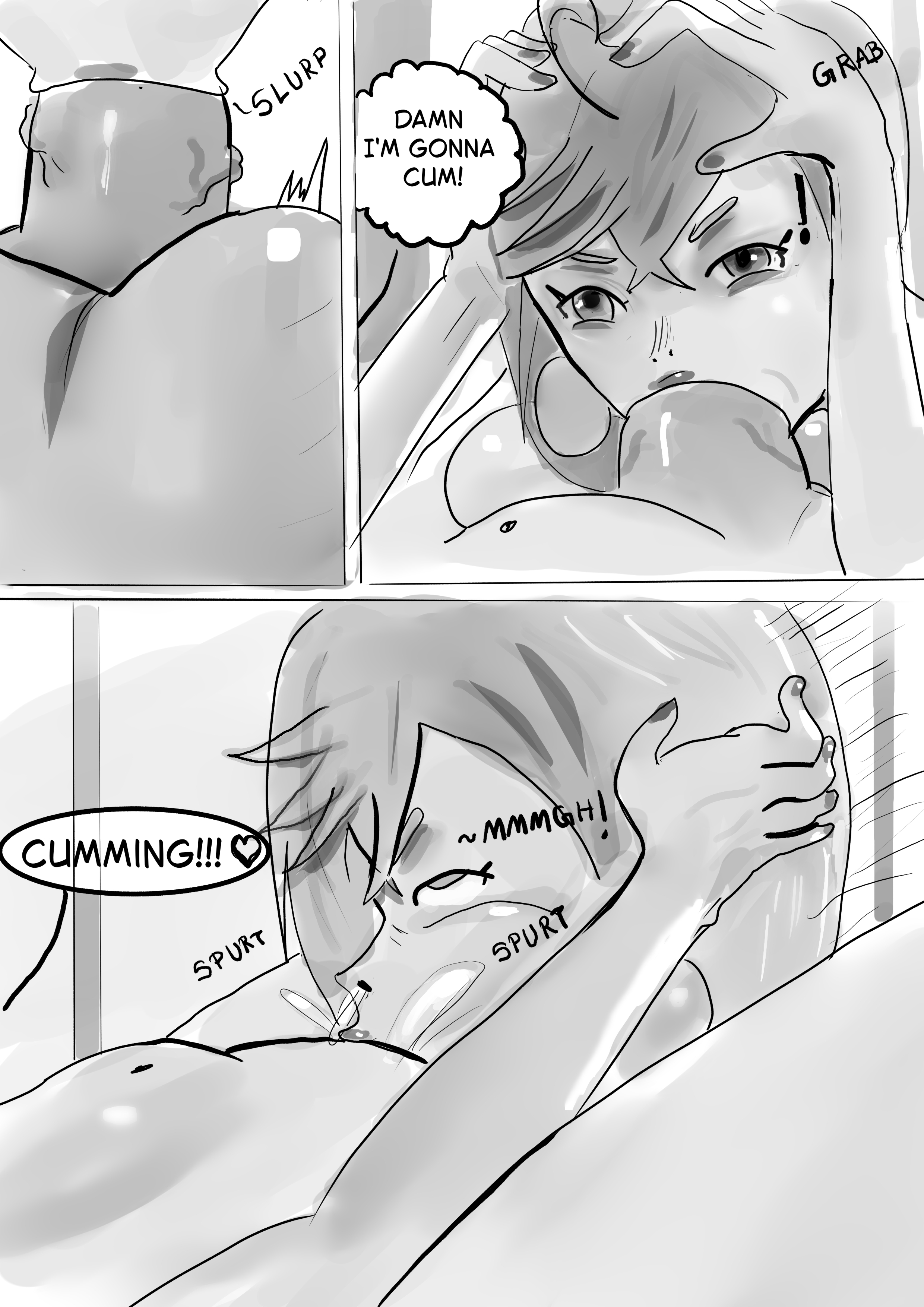 ayase momo, ayase seiko, brown eyes, brown hair, cock cumming, comic, cum, cum in mouth, cumming, dandadan, deepthroat, earrings, female, futa on female, futadom, futanari, girthy penis, glasses, grabbing, grabbing face, granddaughter, grandmother, incest, intersex, manga, manga page, nails, nails painted, new comic, old futa, older futa, older futa and younger female, penis, pornographic mediums, red glasses, sand1447, sucking, sucking penis, suffocation, white hair