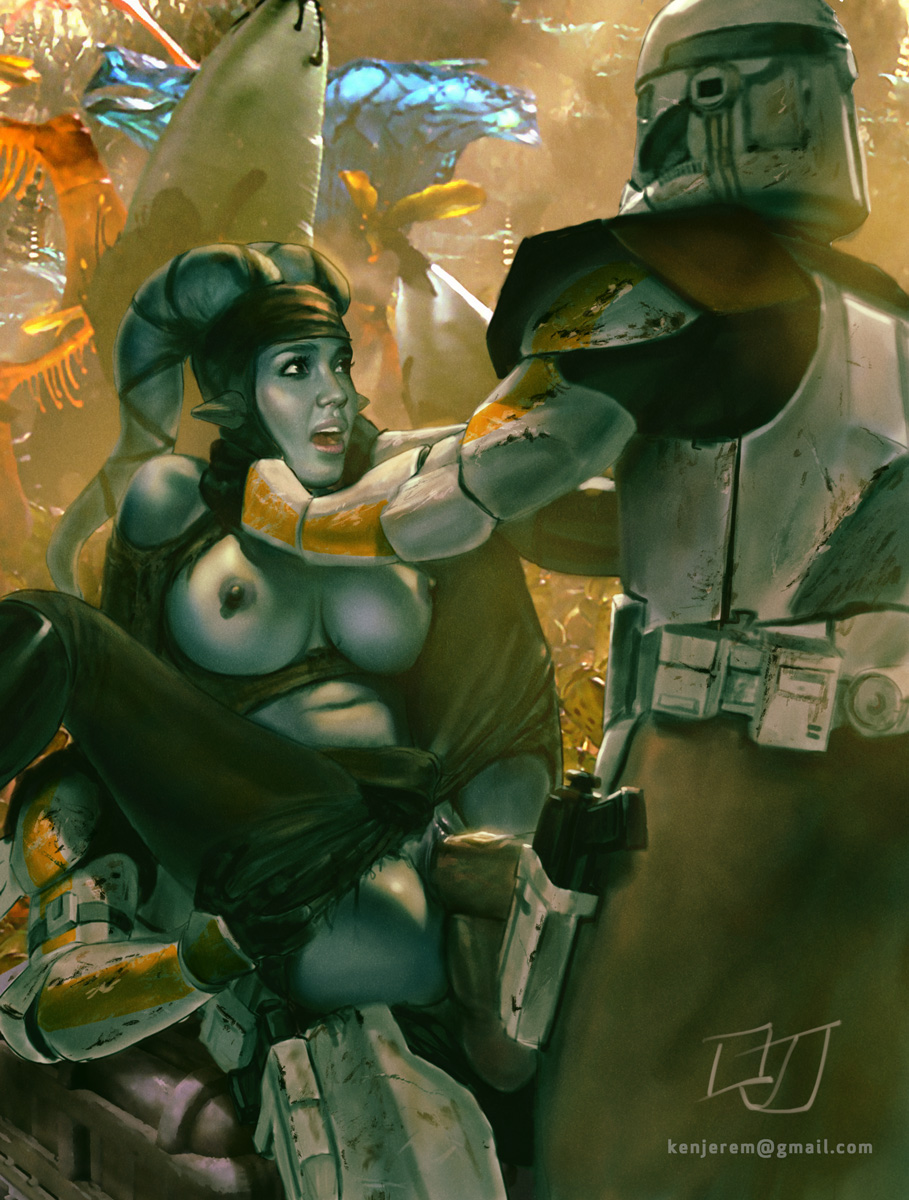 1girls 2boys 327th_star_corps aayla_secura asphyxiation big_breasts big_clitoris blue_skin breasts choking clone_trooper double_penetration felucia gangbang hands_around_neck hands_on_neck kinkyjimmy knee_boots large_breasts order_66 order_69 outside perky_breasts plump_labia pussy rape revenge_of_the_sith shabby_blue star_wars strangling torn_bottomwear torn_clothes torn_topwear twi'lek